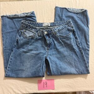 Fashion Nova Blue Flare & Wide Leg Jeans